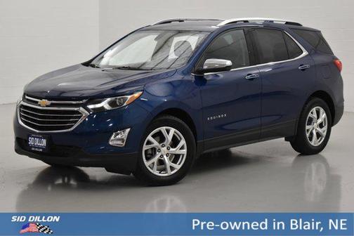 Pacific Blue Metallic 2019 Chevrolet Equinox Premier