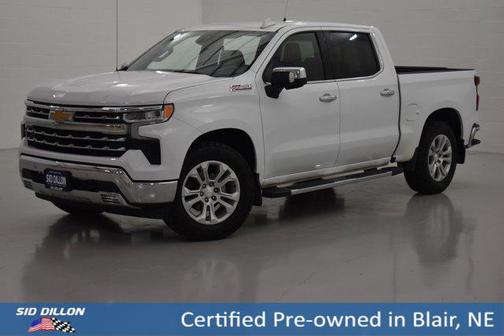 Summit White 2023 Chevrolet Silverado 1500 LTZ
