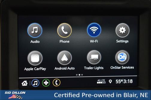 Black 2020 Chevrolet Silverado 1500 Custom Trail Boss