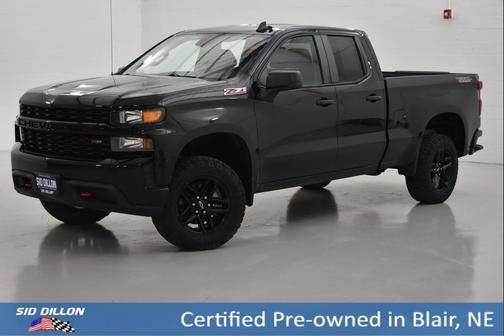 Black 2020 Chevrolet Silverado 1500 Custom Trail Boss