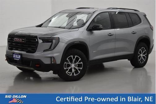 Sterling Metallic 2024 GMC Acadia AWD AT4
