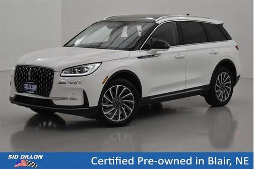 Pristine White Metallic Tri-Coat 2023 Lincoln Corsair Reserve