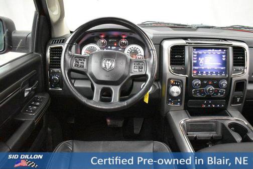 Flame Red Clearcoat 2018 RAM 1500 Night Crew Cab 4x4 5'7' Box