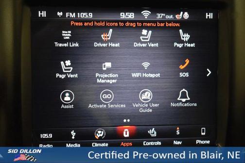 Flame Red Clearcoat 2018 RAM 1500 Night Crew Cab 4x4 5'7' Box