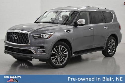 Graphite Shadow 2019 INFINITI QX80 Luxe