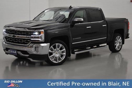 Black 2018 Chevrolet Silverado 1500 LTZ