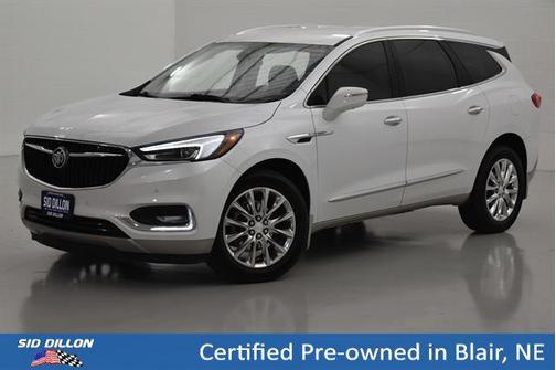 White Frost Tricoat 2021 Buick Enclave AWD Premium