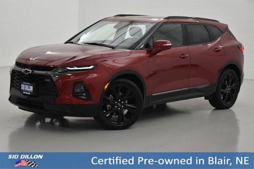 Cajun Red Tintcoat 2020 Chevrolet Blazer RS
