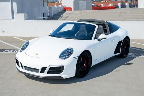 White 2019 Porsche 911 Targa 4 GTS