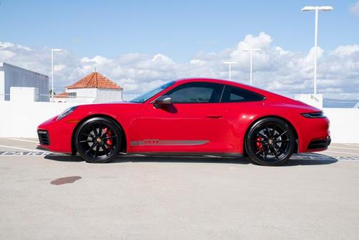 Carmine Red 2024 Porsche 911