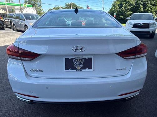 Casablanca White 2015 Hyundai Genesis 3.8