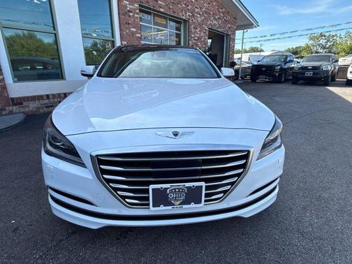 Casablanca White 2015 Hyundai Genesis 3.8