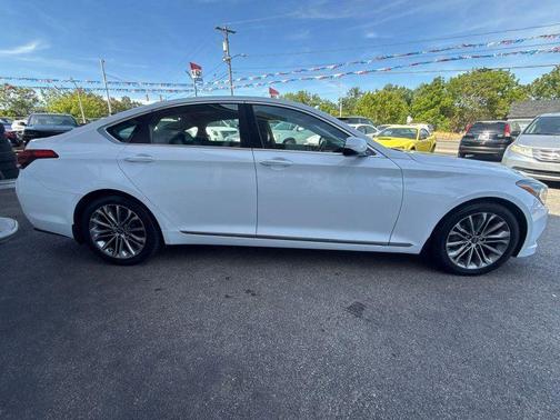 Casablanca White 2015 Hyundai Genesis 3.8
