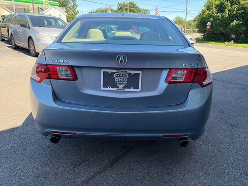 Blue 2009 Acura TSX ONE-OWNER WITH SUNROOF AND HEATED SEATS