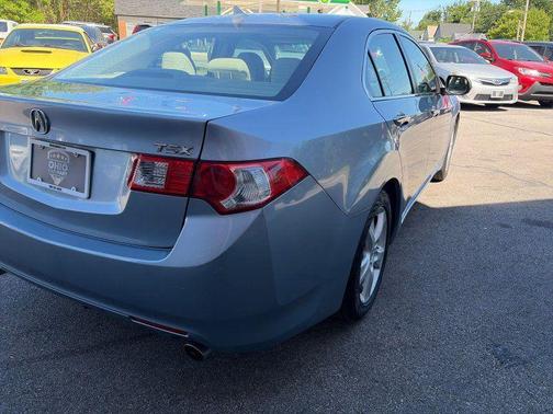 Blue 2009 Acura TSX ONE-OWNER WITH SUNROOF AND HEATED SEATS