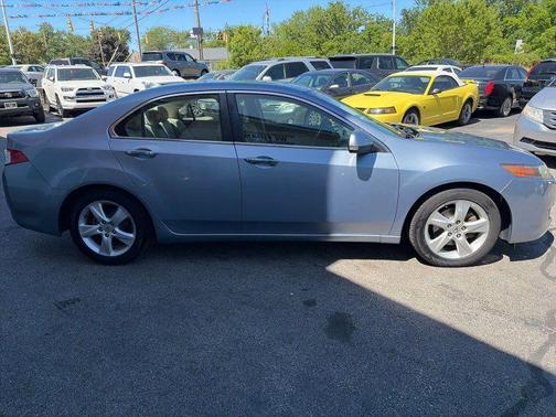 Blue 2009 Acura TSX ONE-OWNER WITH SUNROOF AND HEATED SEATS