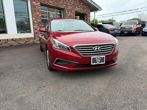 Scarlet Red 2017 Hyundai SONATA Base