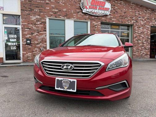 Scarlet Red 2017 Hyundai SONATA Base