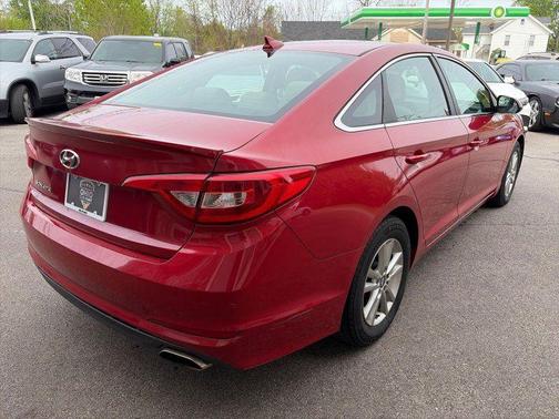 Scarlet Red 2017 Hyundai SONATA Base