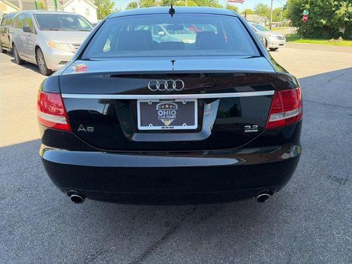 Black 2008 Audi A6 3.2 quattro