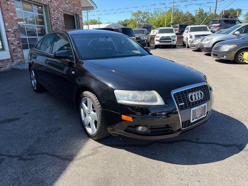 Black 2008 Audi A6 3.2 quattro