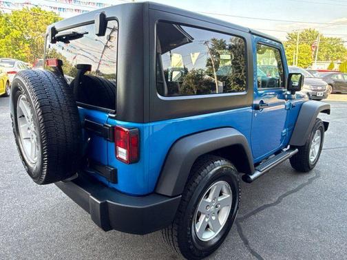 Blue 2015 Jeep Wrangler Sport