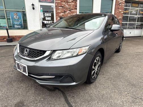 Gray 2013 Honda Civic LX