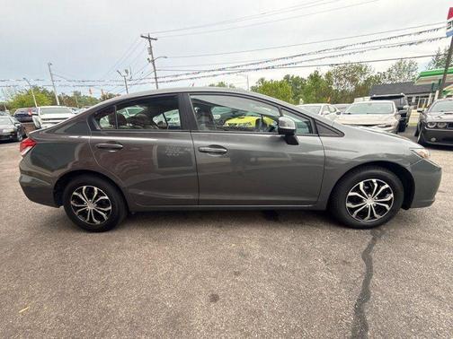 Gray 2013 Honda Civic LX