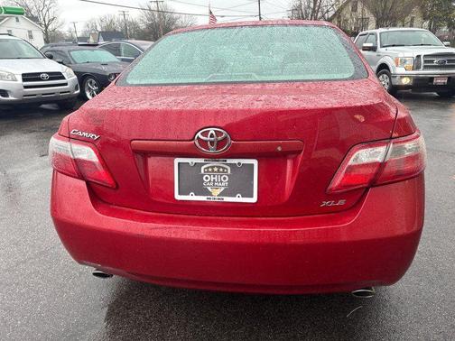 Red 2008 Toyota Camry XLE