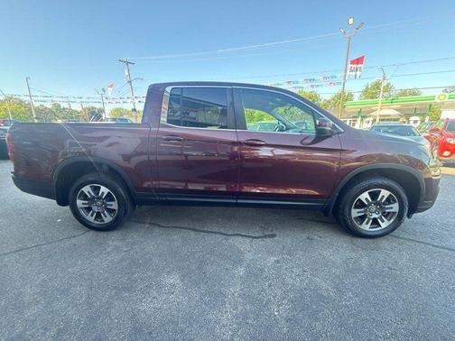 Red 2017 Honda Ridgeline RTL