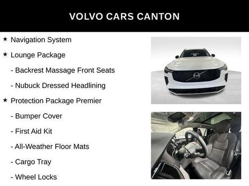 Crystal White Pearl 2026 Volvo XC90 B6 Ultra Dark Theme 7-Seater