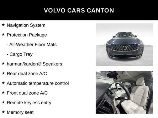 Denim Blue Metallic 2026 Volvo XC90 B6 Ultra 7-Seater