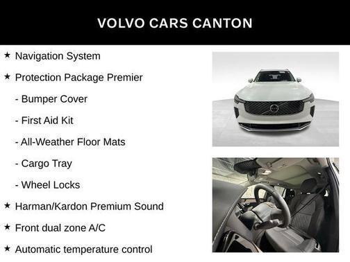Crystal White Pearl 2026 Volvo XC90 B6 Plus 6-Seater