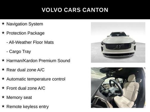 Crystal White Pearl 2026 Volvo XC90 B6 Plus 7-Seater