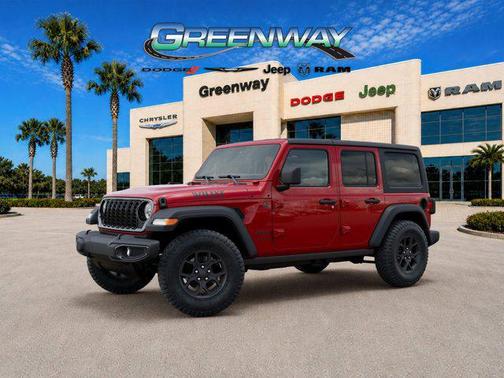 Firecracker Red Clearcoat 2026 Jeep Wrangler Willys