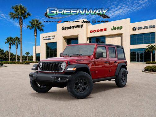 Firecracker Red Clearcoat 2026 Jeep Wrangler Willys