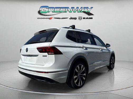 Pure White 2021 Volkswagen Tiguan 2.0T SEL R-Line 4MOTION
