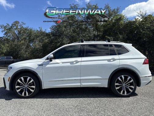 Pure White 2021 Volkswagen Tiguan 2.0T SEL R-Line 4MOTION