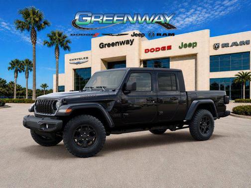 Black Clearcoat 2026 Jeep Gladiator Willys 4x4