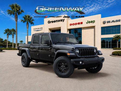 Black Clearcoat 2026 Jeep Gladiator Willys 4x4