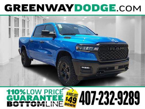 2025 RAM 1500 Warlock Crew Cab 4x4 5'7' Box