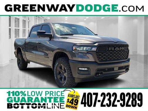 2025 RAM 1500 Warlock Crew Cab 4x4 5'7' Box