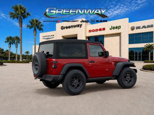 Firecracker Red Clearcoat 2026 Jeep Wrangler Willys