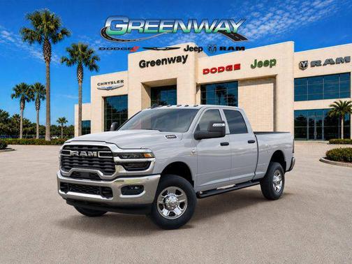 Bright White Clearcoat 2026 RAM 2500 Tradesman Crew Cab 4x4 6'4' Box