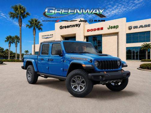 Hydro Blue Pearlcoat 2026 Jeep Gladiator Mojave 4x4
