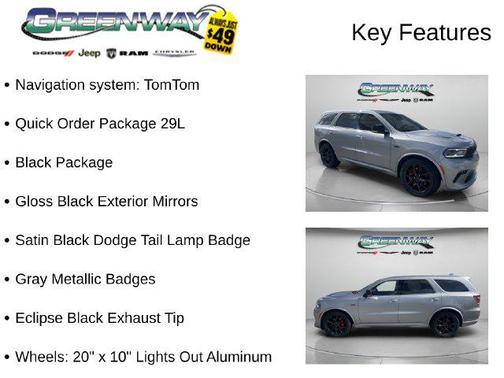 Billet Clearcoat 2021 Dodge Durango SRT 392 AWD