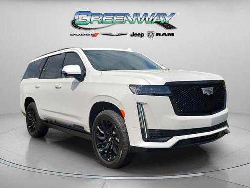 Crystal White Tricoat 2023 Cadillac Escalade Sport