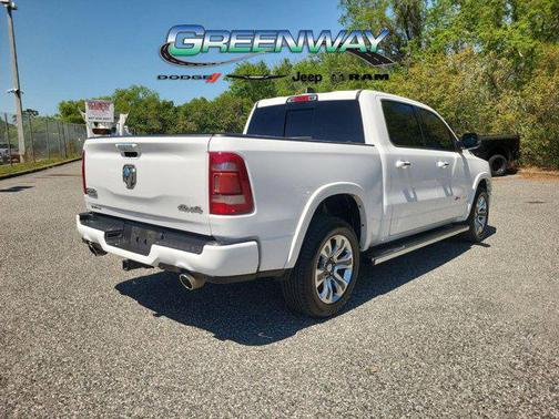 Bright White Clearcoat 2021 RAM 1500 Longhorn