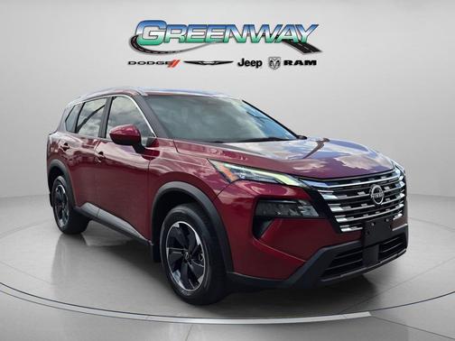 Scarlet Ember Tintcoat 2024 Nissan Rogue SV