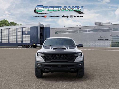 Bright White Clearcoat 2026 RAM 1500 RHO Crew Cab 4x4 5'7' Box
